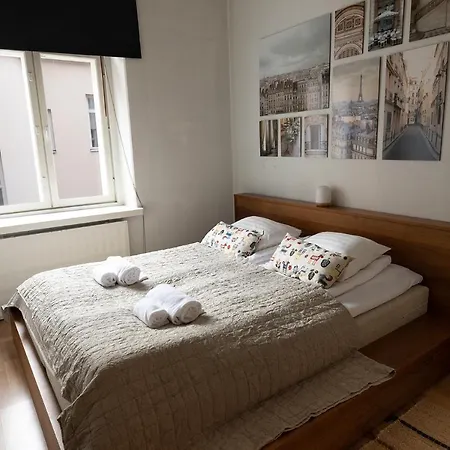 2ndhomes Central 1br With Great Location By Kaisaniemi Park 아파트 헬싱키